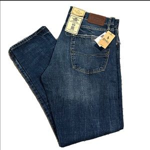 NWT MENS POLO RALPH LAUREN SULLIVAN JEANS~SLIM STRAIGHT 36X34